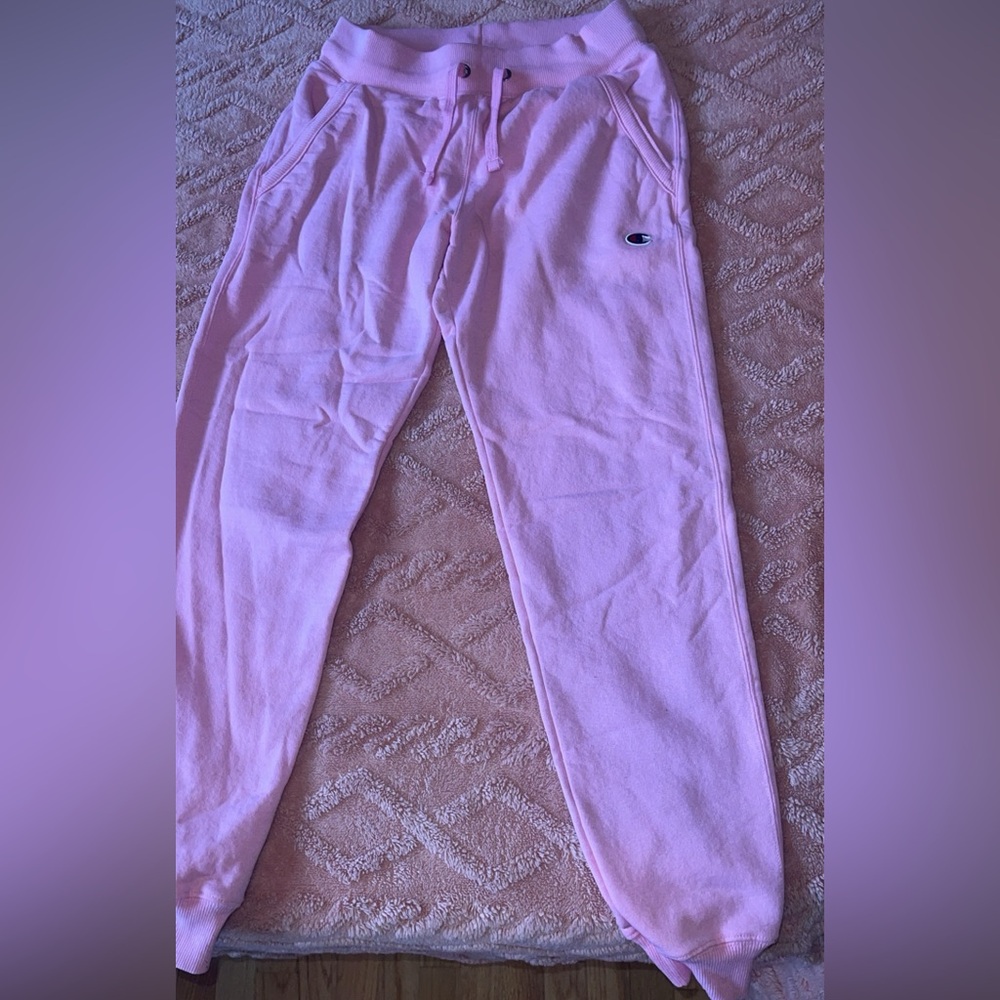 Champion women’s light Pink joggers